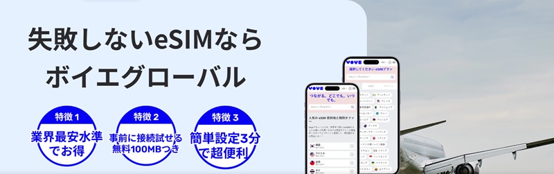 ボイエ（Voye）eSIM